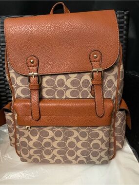 O branded backpack Size 14.5”Hx11”W